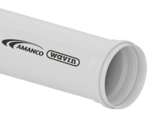 Tubo de esgoto serie normal vara de 6 metros 150mm Amanco