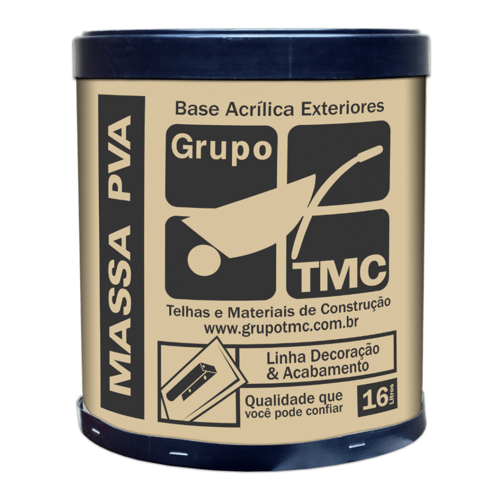 Barrica de massa corrida 20 kilos TMC