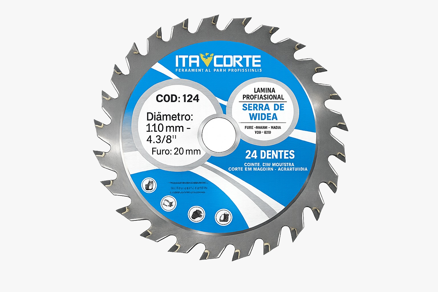 Disco de Widea Pro 24T (i24)