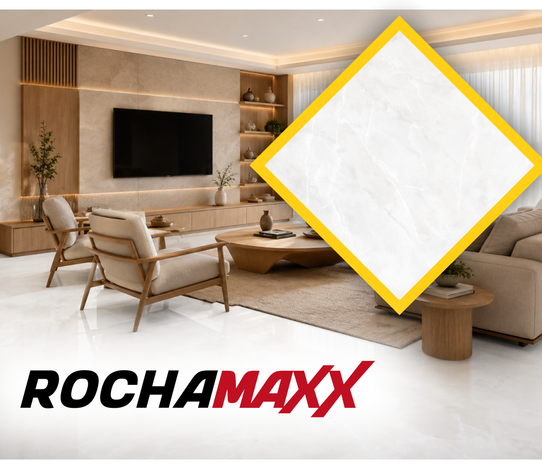 Piso Cristallo Polido 82x82cm Rochamaxx | Grupo TMC